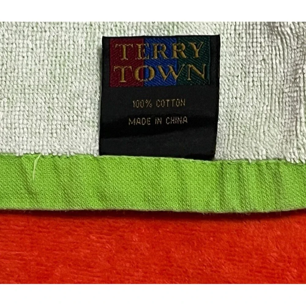Rodan and Fields Logo Beach Towel Terry Town Pool Party Vacay 100% Cotton 58x35